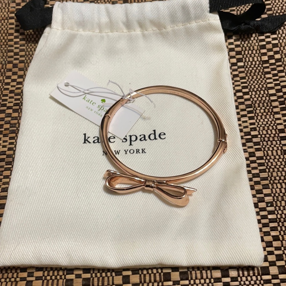 Kate Spade Love Notes Rose Gold Bracelet Bangle